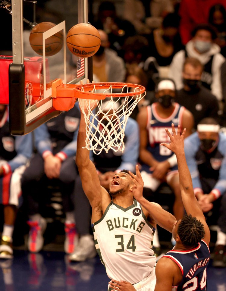 Giannis, Bucks dominate Nets; Lakers on a roll