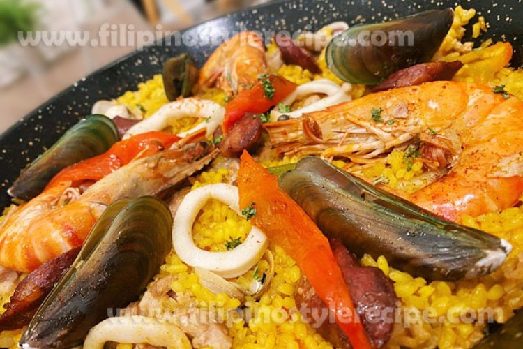 Seafood Paella