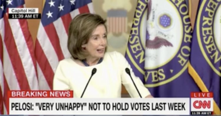 [WATCH] Nancy Pelosi Waves Her Arms And Rambles Incoherently – AGAIN
