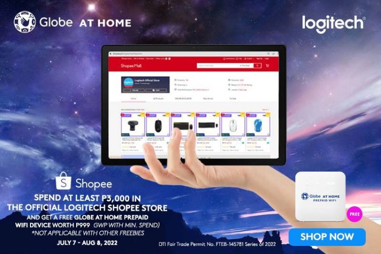 Enhance your mobile and digital life with Logitech and Globe At Home