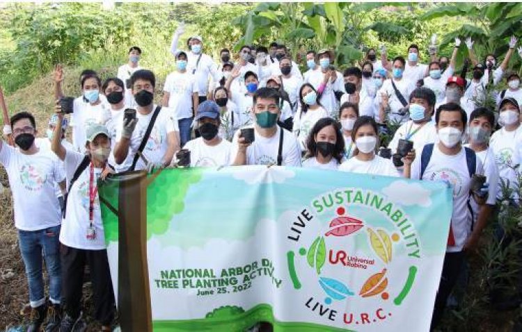 URC caps off Environment Month celebration with nationwide tree-planting event