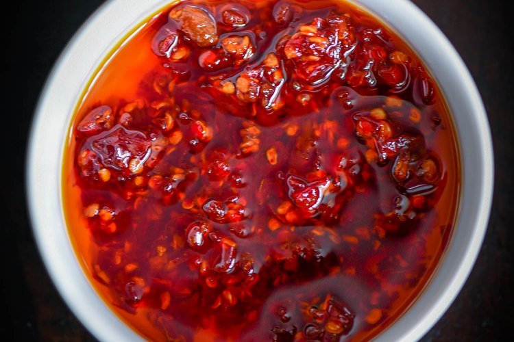 Chili Garlic Oil Recipe