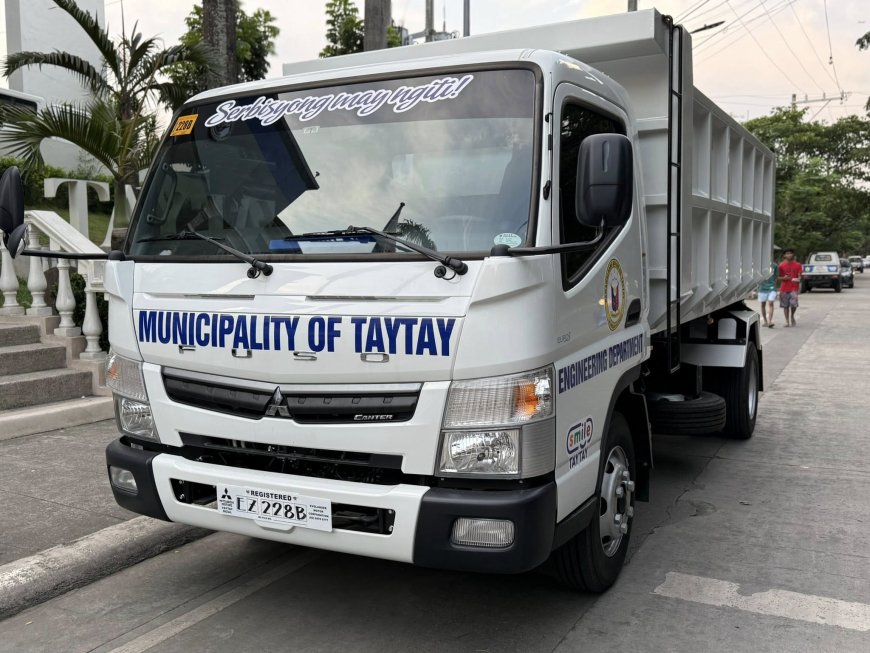 TAYTAY CLEANS UP: 4 NEW TRUCKS FOR CLEANER WATERWAYS & SAFER COMMUNITIES!