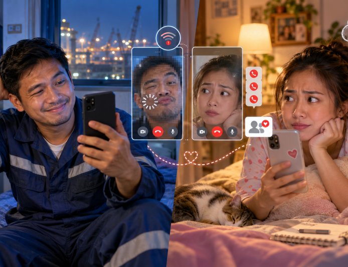 Long-Distance Love: How OFW Couples Survive Bad Wi-Fi, Missed Calls, and Too Much Imagination
