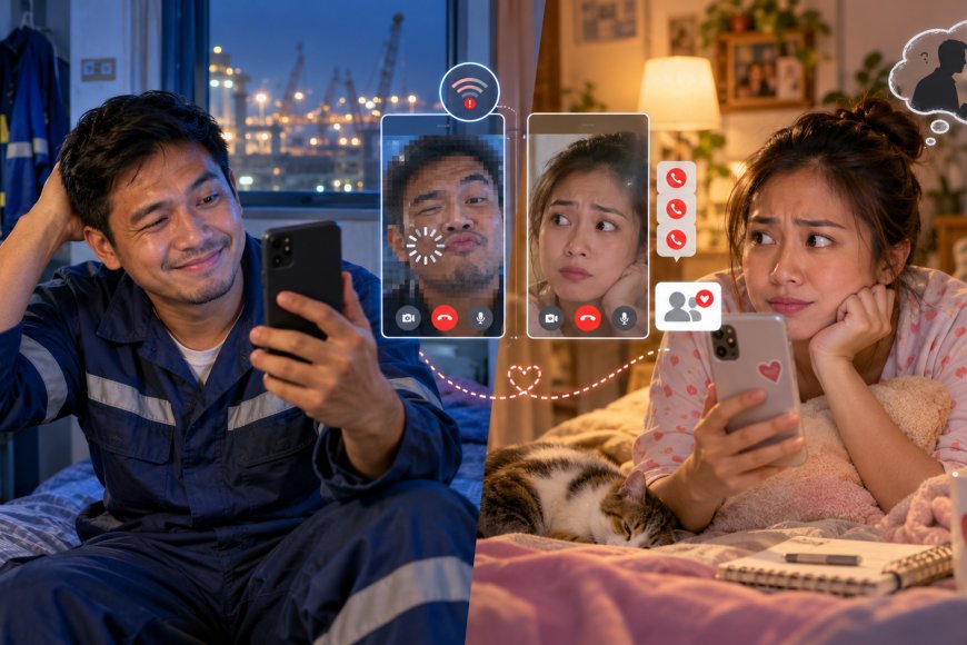 Long-Distance Love: How OFW Couples Survive Bad Wi-Fi, Missed Calls, and Too Much Imagination
