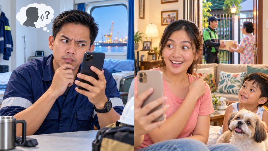 “Who Was That?”-  When an OFW Hears an Unfamiliar Voice During a Video Call